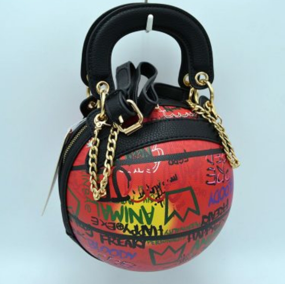 Graffiti Basket Ball Tote Bag - Picture 1 of 5